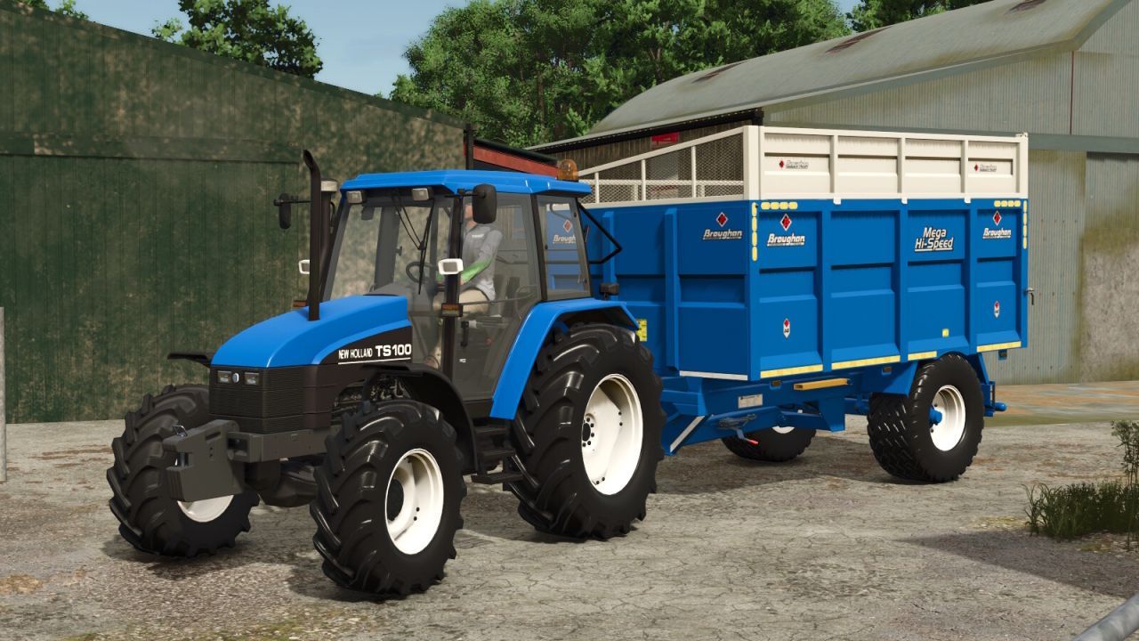 Remorque Broughan 14F pour Farming Simulator 25