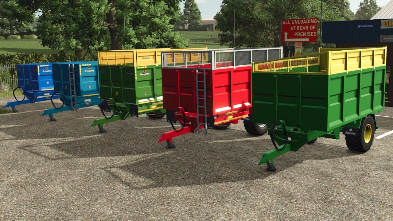 Remorque Broughan 14F pour Farming Simulator 25