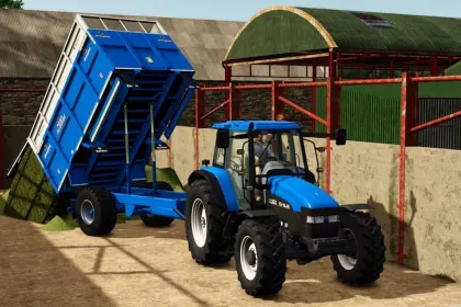 Remorque Broughan 14F pour Farming Simulator 25 — 6