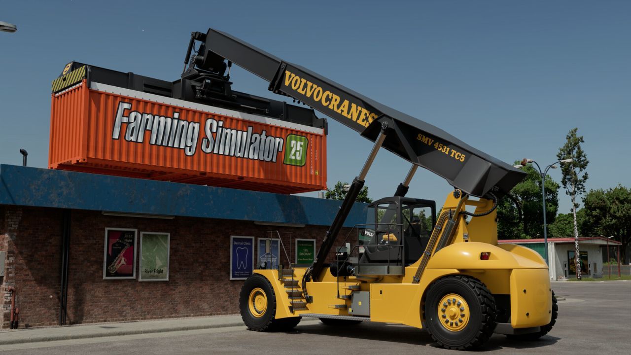 Chariot élévateur Volvo Cranes SMV 4531 TC5 pour Farming Simulator 25