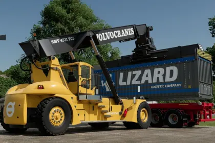 Chariot élévateur Volvo Cranes SMV 4531 TC5 pour Farming Simulator 25 — 4