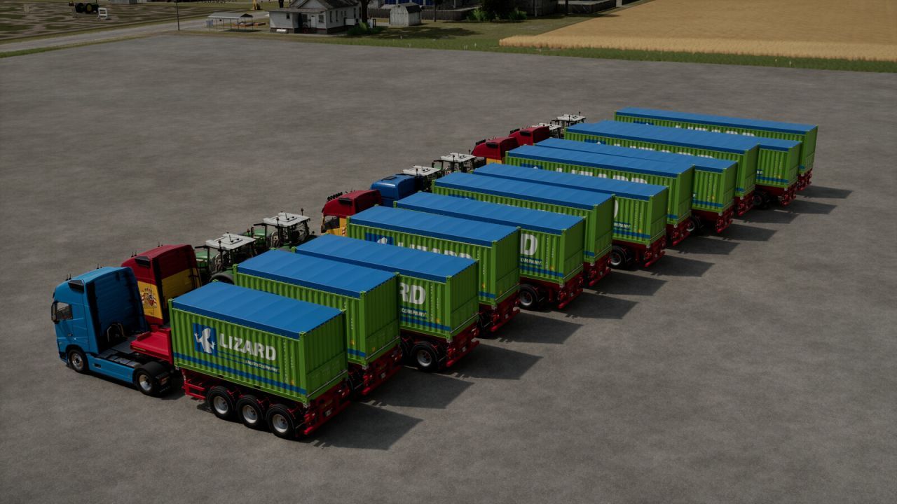Conteneurs à grains pour Farming Simulator 25