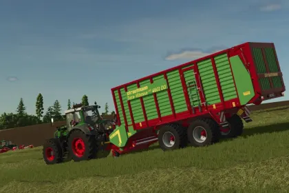 Remorque fourragère Strautmann Tera-Vitesse CFS 4601 DO pour FS 25 — 3