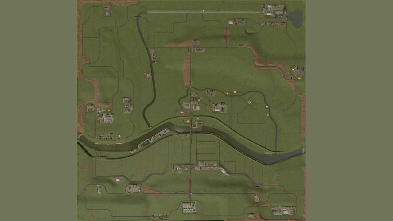 Dokładne Trasy AutoDrive Norddeutsches Land 4x — Inteligentna Logistyka dla Farming Simulator 25