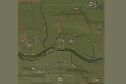 Präzise Routen AutoDrive Norddeutsches Land 4x — Intelligente Logistik für Farming Simulator 25