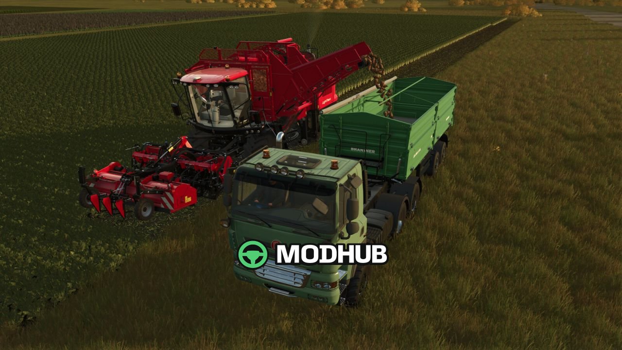 Ciężarówka Tatra Phoenix RHD 6×6 Agro-Truck do FS25