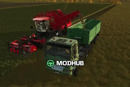 Ciężarówka Tatra Phoenix RHD 6×6 Agro-Truck do FS25 — 2