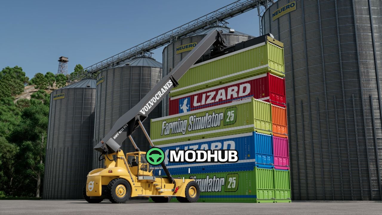 Chargeuse télescopique Volvo Cranes SMV 4531 TC5 pour FS25