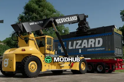 Chargeuse télescopique Volvo Cranes SMV 4531 TC5 pour FS25 — 4