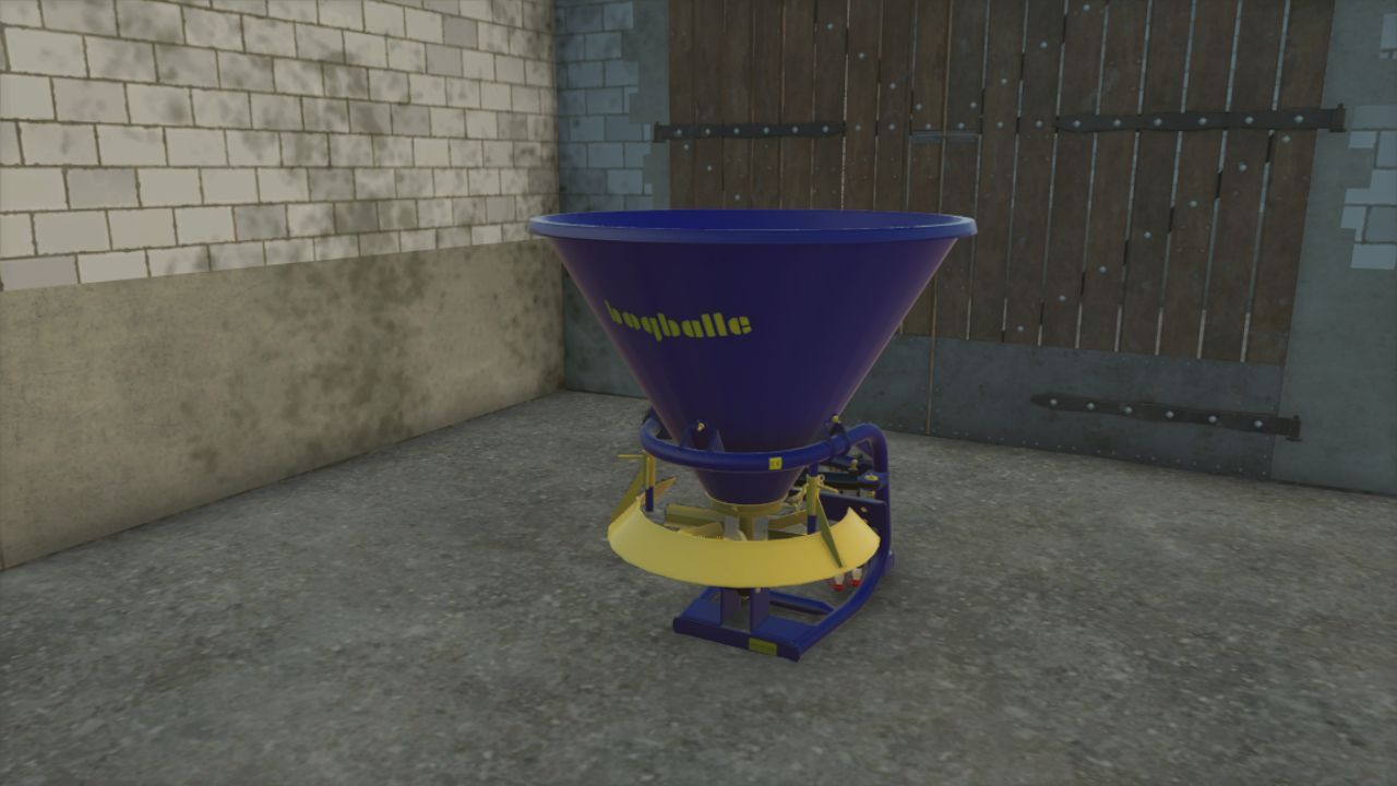 Effektiver Düngerstreuer Bogballe F221 14 m für Farming Simulator 25