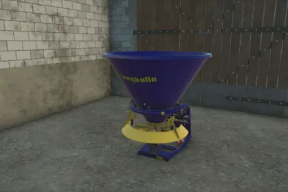 Effektiver Düngerstreuer Bogballe F221 14 m für Farming Simulator 25 — 2