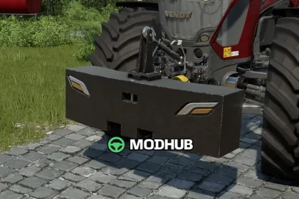 Obciążnik zderzak Selfmade Bumper 1900kg V1.0 do FS25 — 3