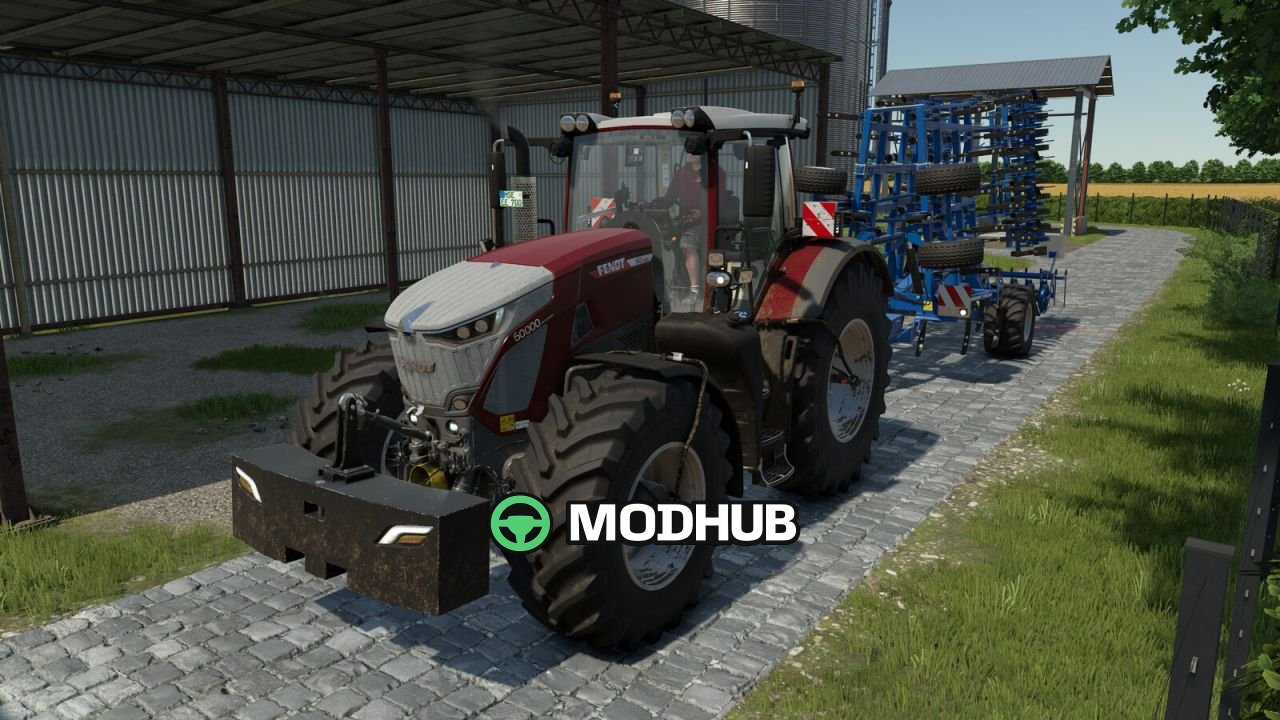Obciążnik zderzak Selfmade Bumper 1900kg V1.0 do FS25