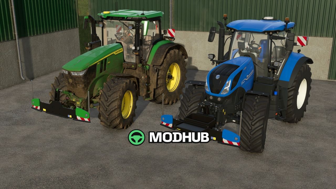 Pakiet obciążników Agribumper V1.0.1 do FS25