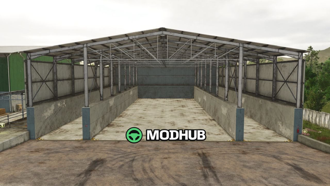 Budowla Lizard Covered Multi Bunkersilos V1.1 do FS25