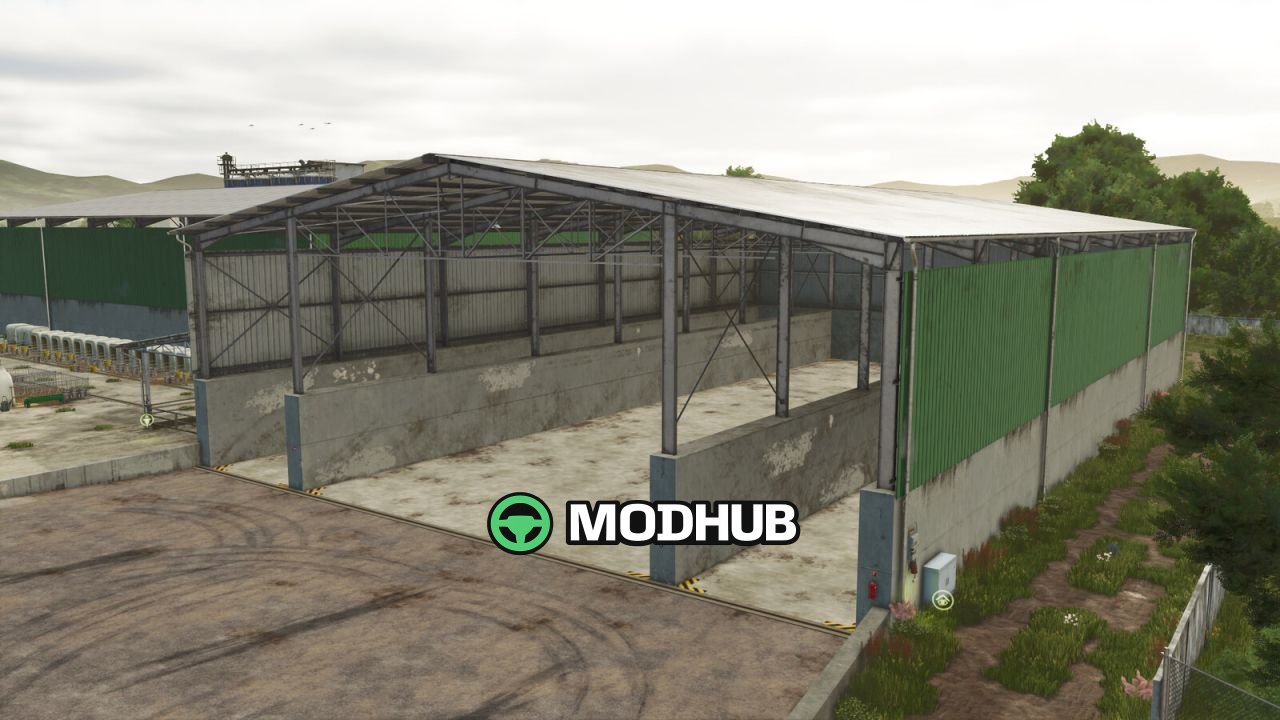 Budowla Lizard Covered Multi Bunkersilos V1.1 do FS25