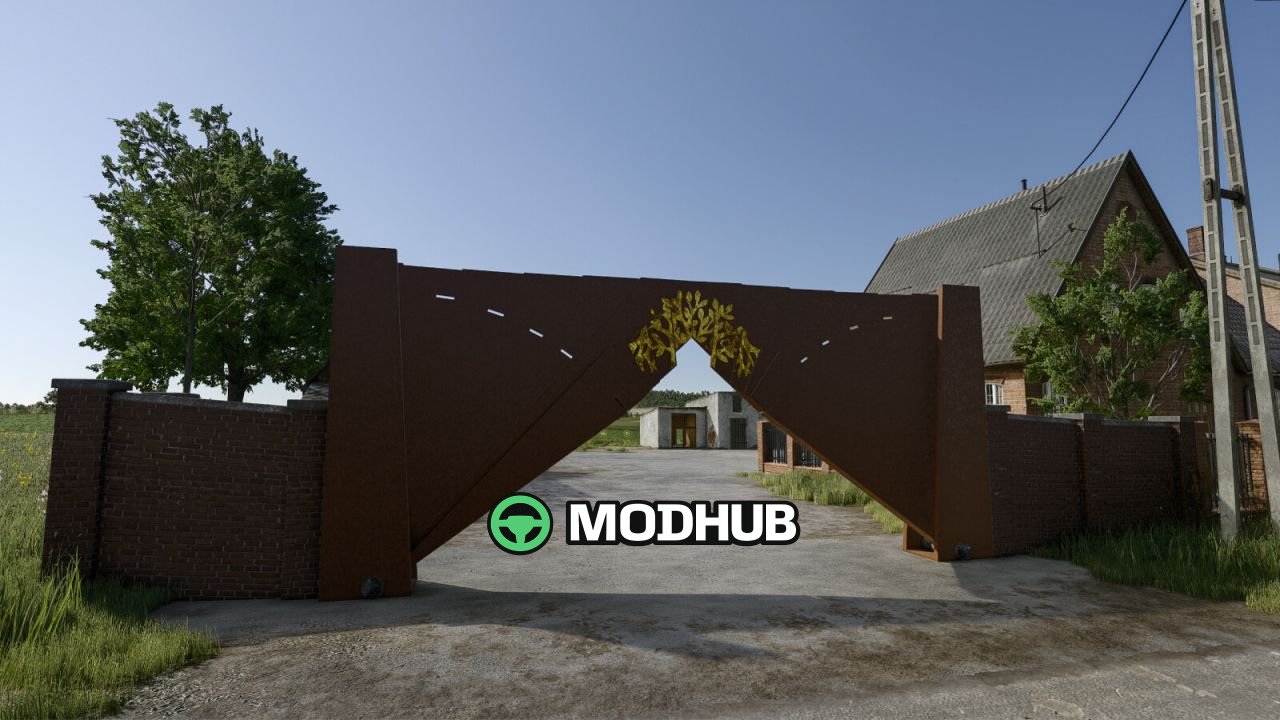 Brama Folding Fan Gate V1.0 do FS25