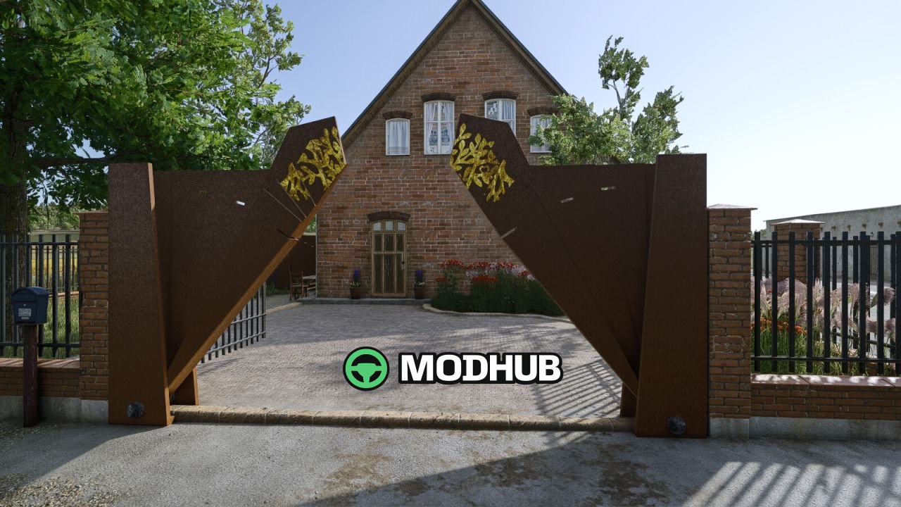 Brama Folding Fan Gate V1.0 do FS25