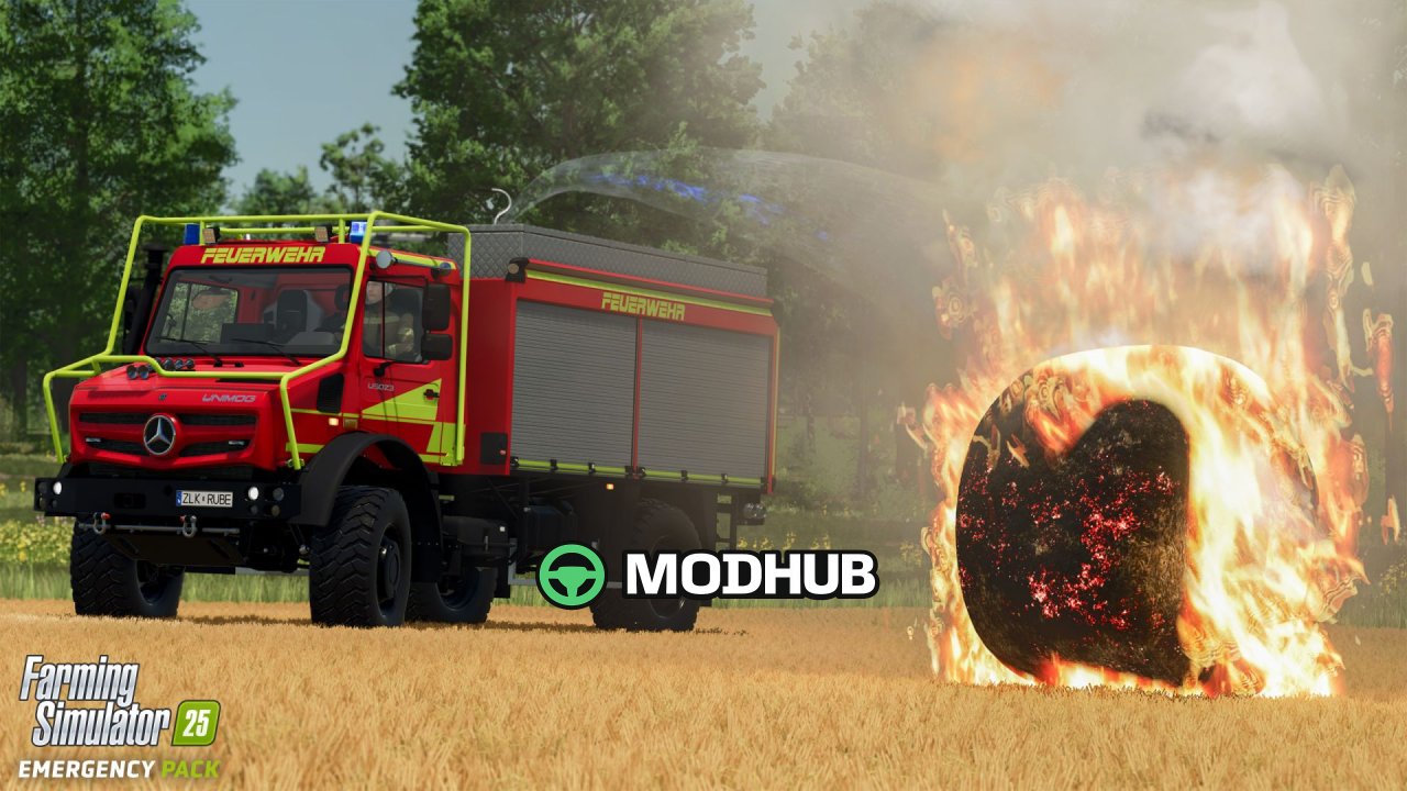Пакет надзвичайних ситуацій Emergency Pack V1.3 для FS25
