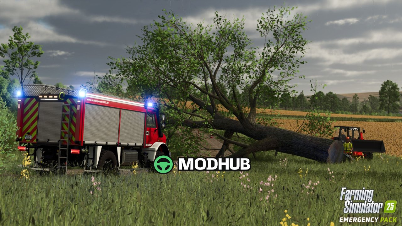 Пакет надзвичайних ситуацій Emergency Pack V1.3 для FS25