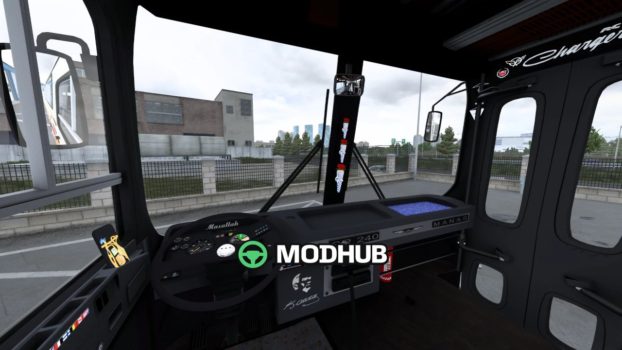 Bus MAN SR 240 v1.0 voor ETS2