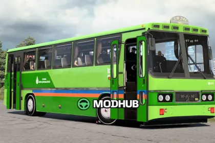 Bus MAN SR 240 v1.0 voor ETS2 — 3