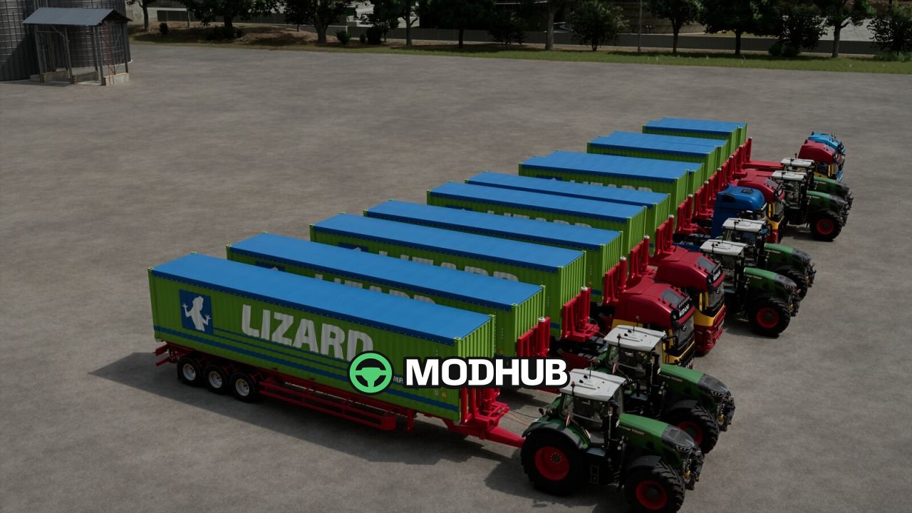 Причіп-контейнеровоз Fliegl Tipping Container v1.0 для FS25