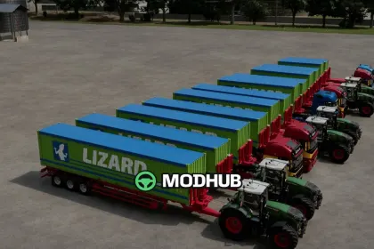 Причіп-контейнеровоз Fliegl Tipping Container v1.0 для FS25 — 2
