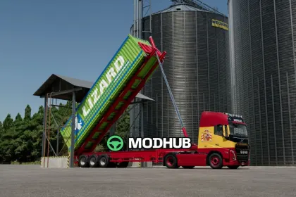 Причіп-контейнеровоз Fliegl Tipping Container v1.0 для FS25 — 3