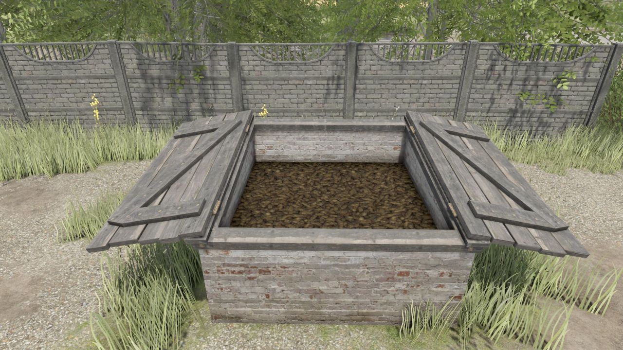 Piccola cantina per collezioni per Farming Simulator 25