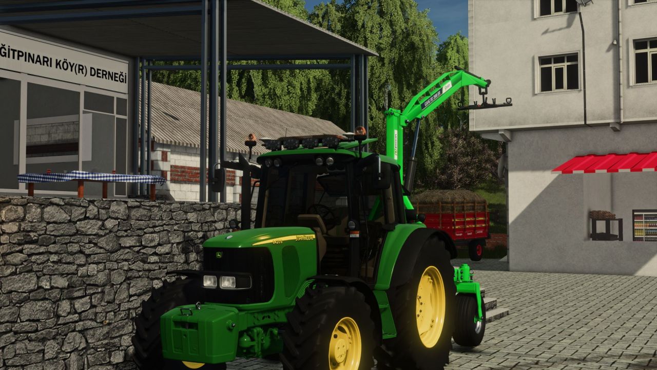 Mocny Traktor John Deere 6020 Premium (6520p–6920s) do Farming Simulator 25