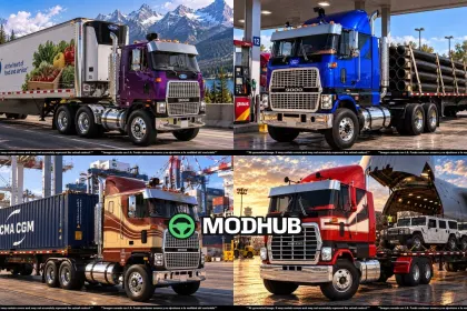 Вантажівка Ford CLT 9000 v2.0 для ETS2 — 3