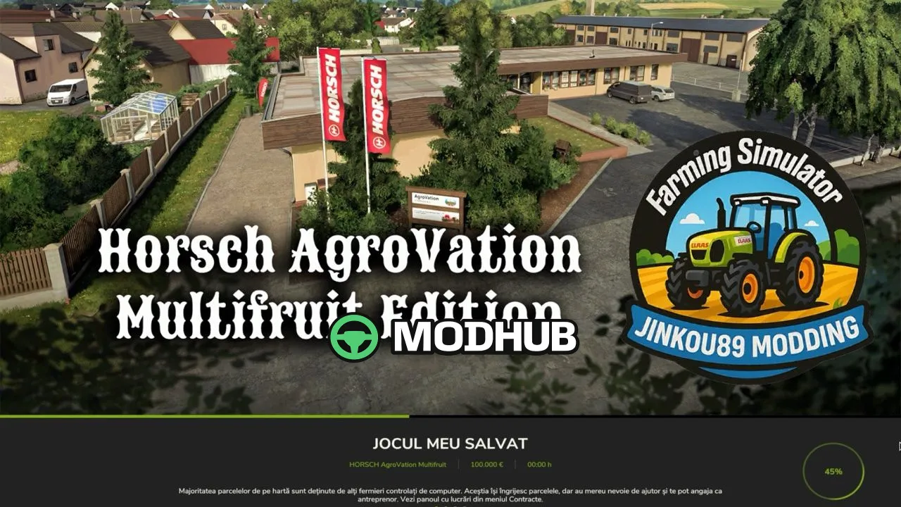 Mod für Karten Horsch AgroVation Multifruit Edit V1200 für Farming Simulator 25