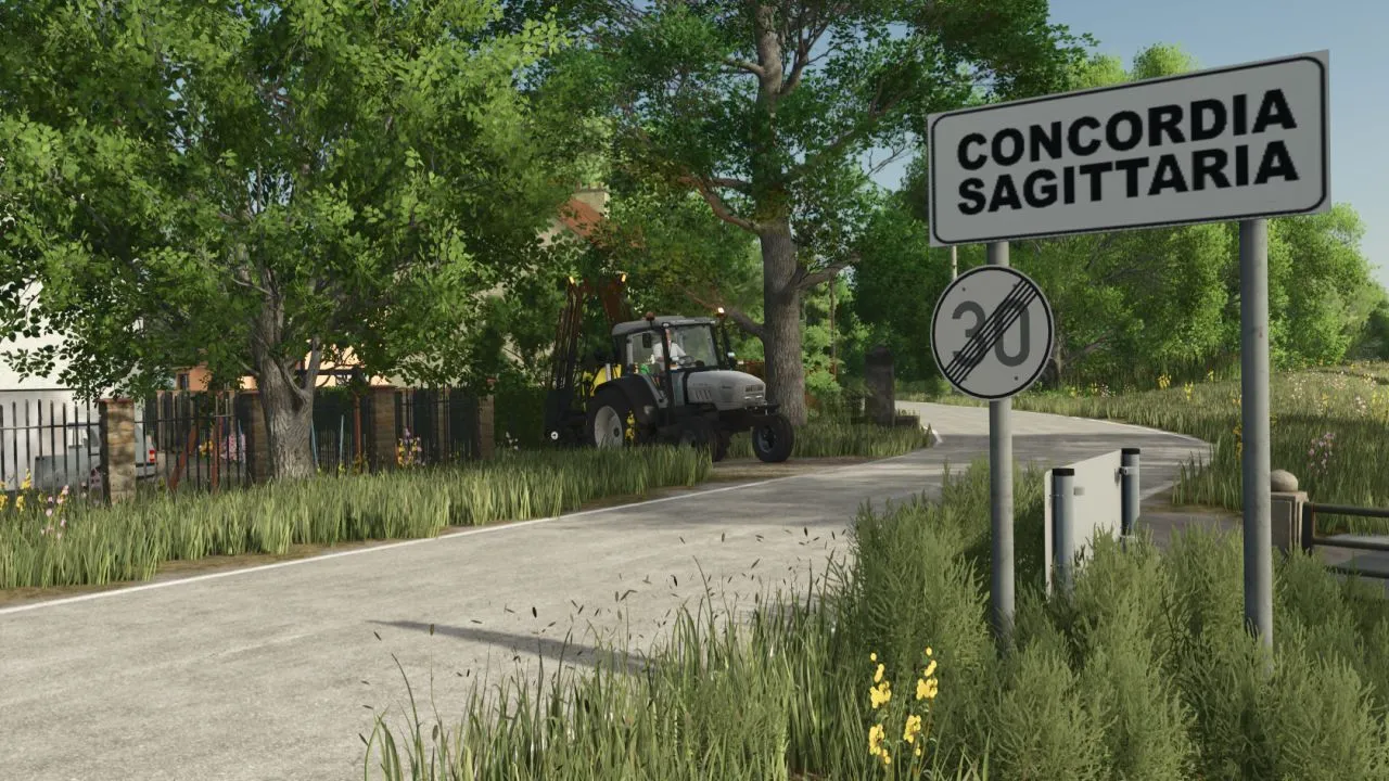 Атмосферна Карта Concordia для Farming Simulator 25 — Італійські Поля та Виноградники