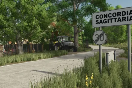 Атмосферна Карта Concordia для Farming Simulator 25 — Італійські Поля та Виноградники