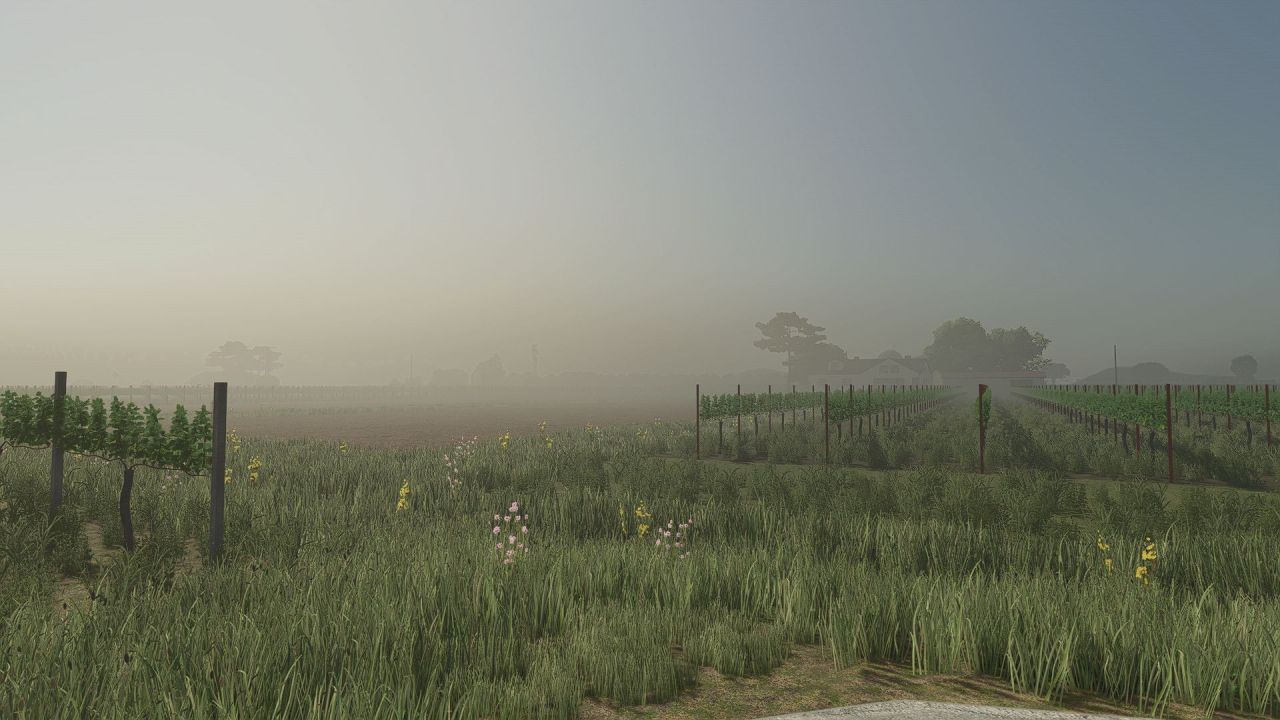 Atmosphärische Karte Concordia für Farming Simulator 25 – Italienische Felder und Weinberge