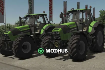 Tractor Deutz-Fahr TTV 7 Series v1.1 voor FS25 — 2