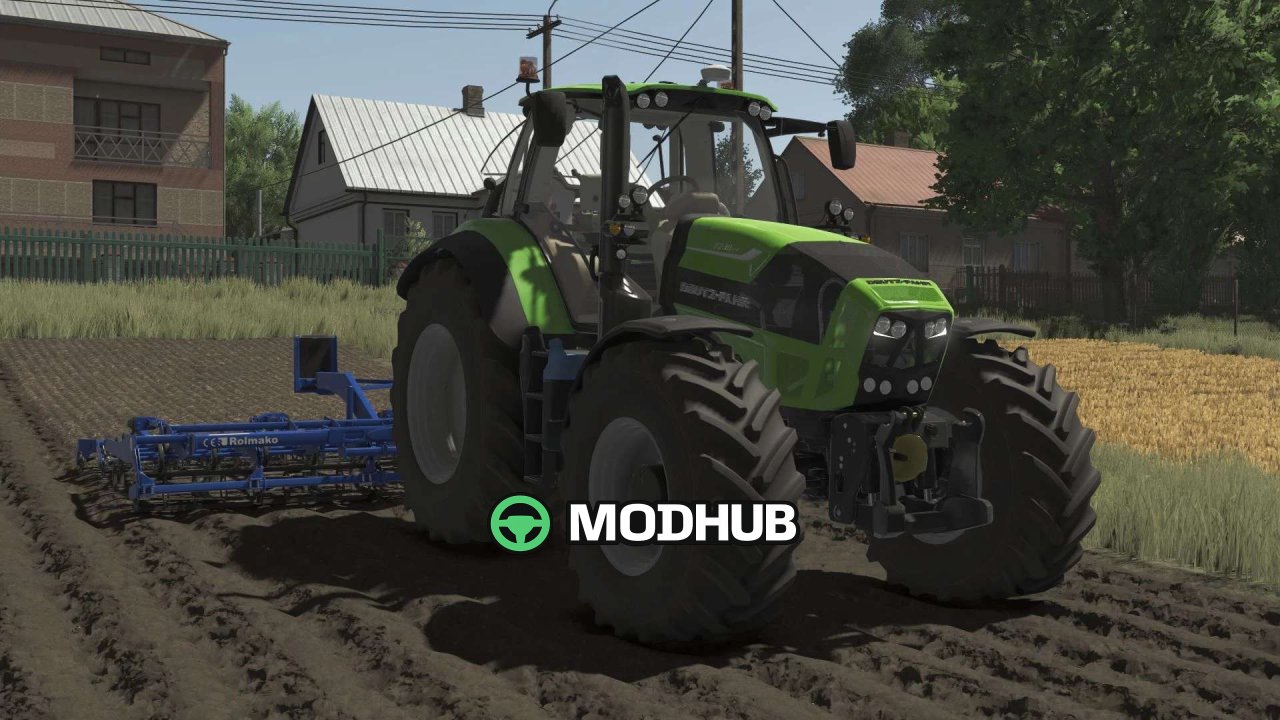 Tractor Deutz-Fahr TTV 7 Series v1.1 voor FS25