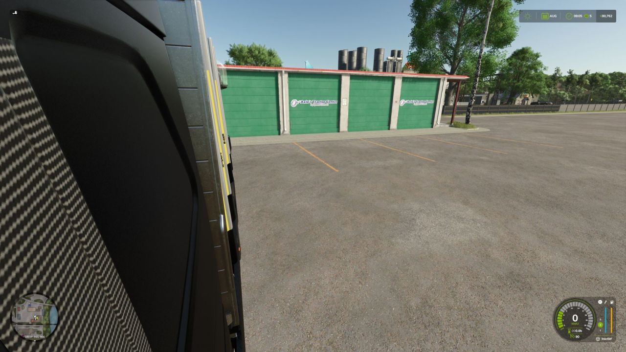 Achteruitkijkcamera Mod voor Farming Simulator 25