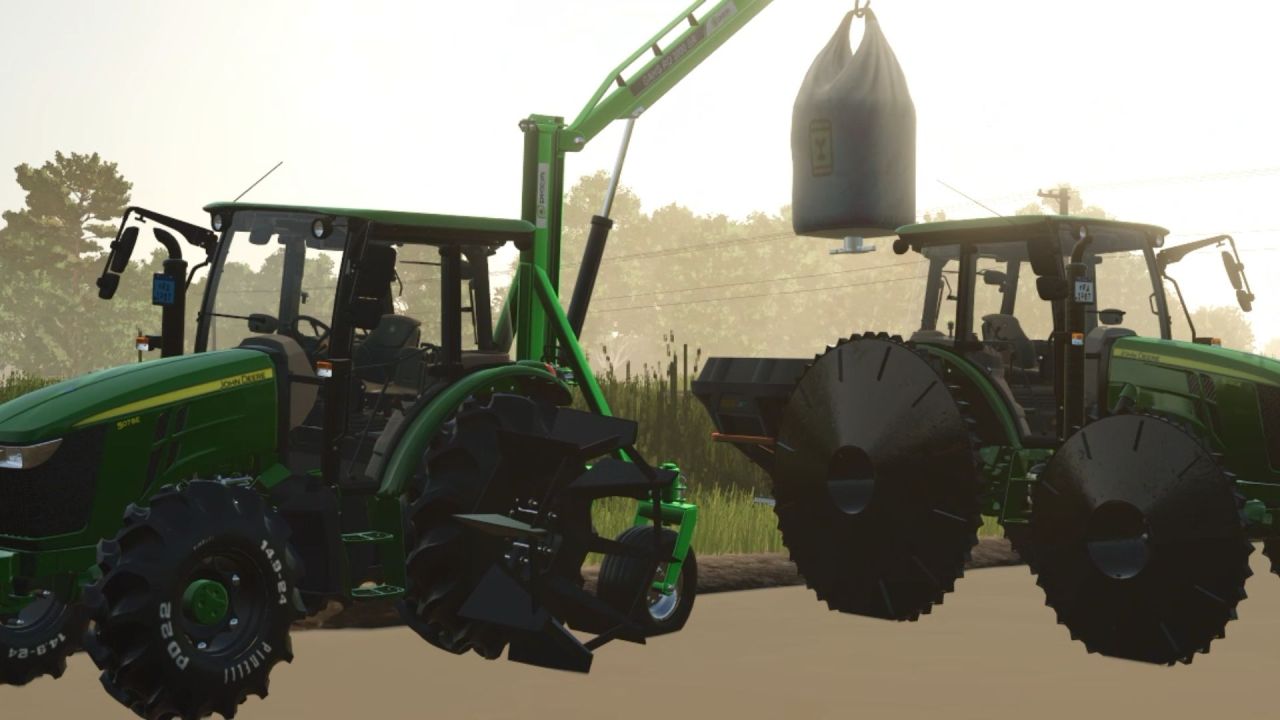 John Deere 5E Series Tractor voor Farming Simulator 25