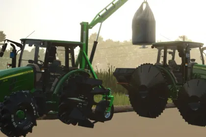 John Deere 5E Series Tractor voor Farming Simulator 25 — 2