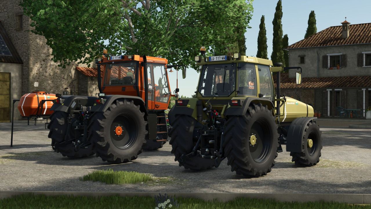 Легендарні Трактори Fendt GTA & Xylon Hirschfeld Version для Farming Simulator 25 - Скріншоти