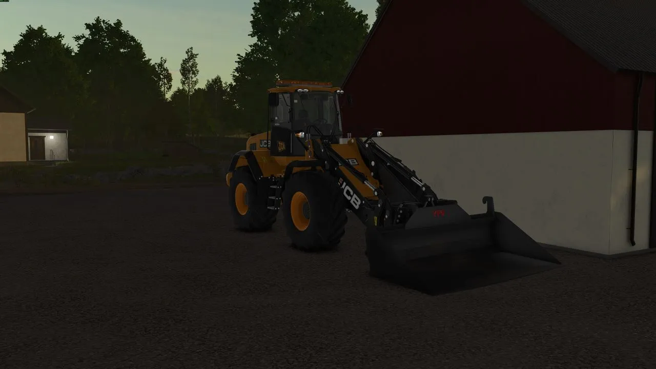 Mocny Ładowacz Czołowy JCB 435S do Farming Simulator 25
