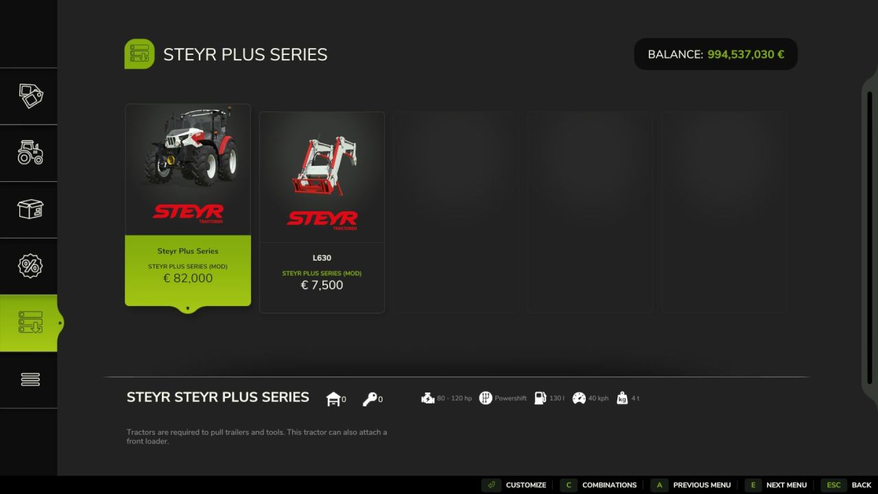 Легендарний Трактор Steyr Plus Series II — Новинка для Farming Simulator 25 - Скріншоти