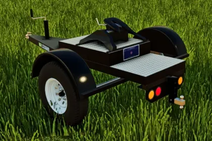 Effektiver Custom Dolly Trailer für FS25 mit Gooseneck und 5th Wheel — 2