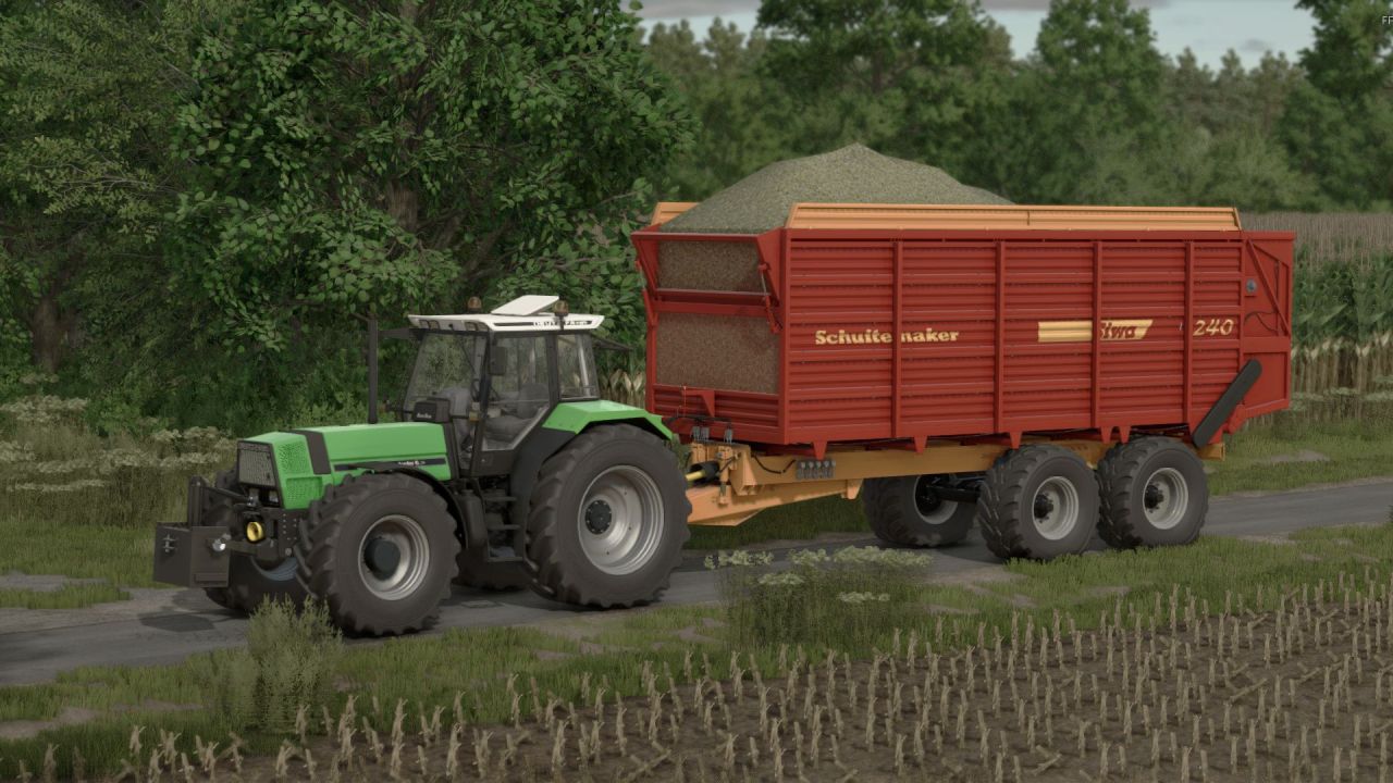 Legendärer Traktor Deutz Fahr Agrostar 671–681 für Farming Simulator 25 — Interaktiv und Realistisch