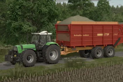 Легендарний Трактор Deutz Fahr Agrostar 6.71–6.81 для Farming Simulator 25 — Інтерактивний та Реалістичний — 1