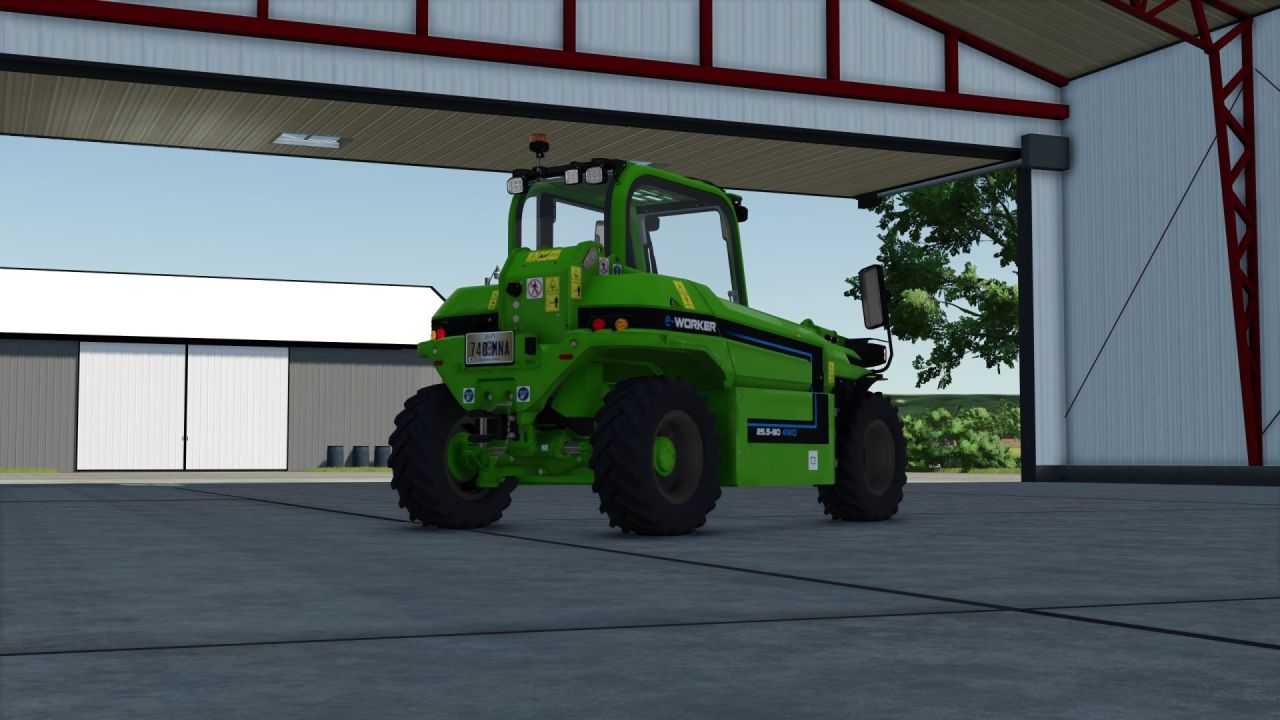 Merlo EW25.5-90 lader voor Farming Simulator 25
