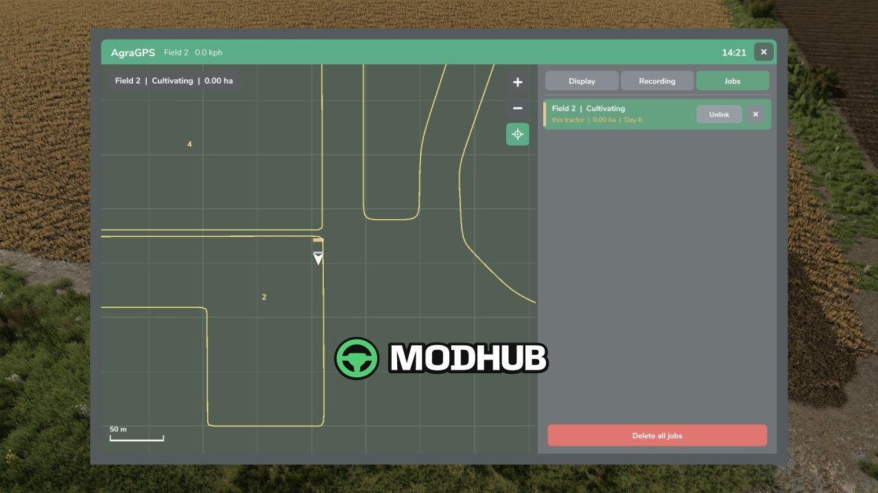 AgraGPS V1.0: GPS-terminal voor Farming Simulator 25