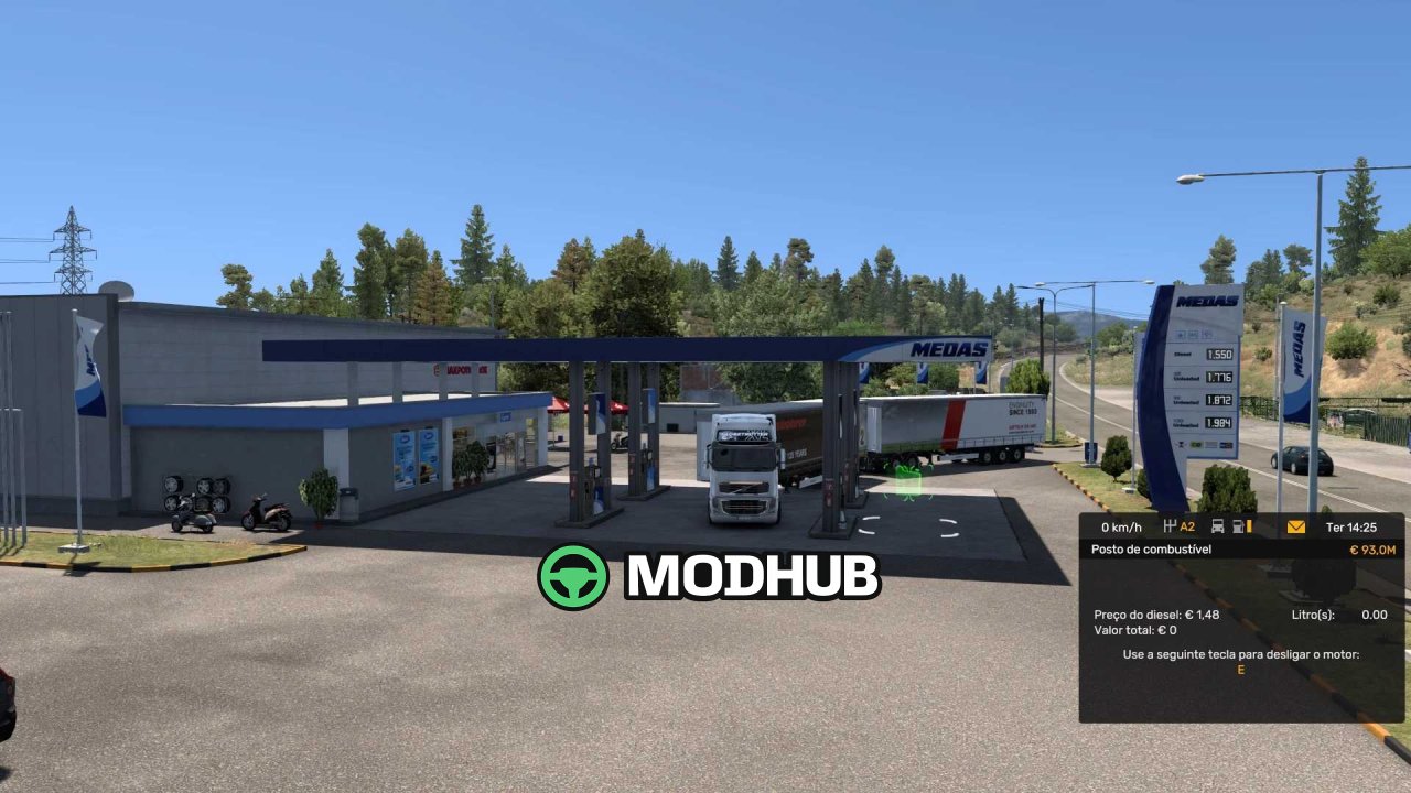 Dieselprijzen 20.10.2026 1.40 1.61 voor ETS2